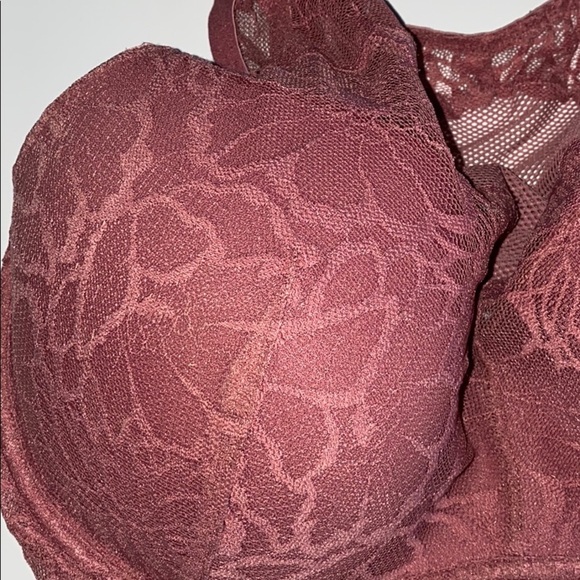 VS Pink Lace High Neck Push-up Bralette - Picture 4 of 7